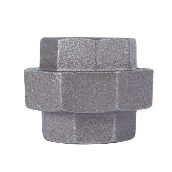 Codicilos 1.5 in. Malleable Iron Union, Black CO2739383 - main